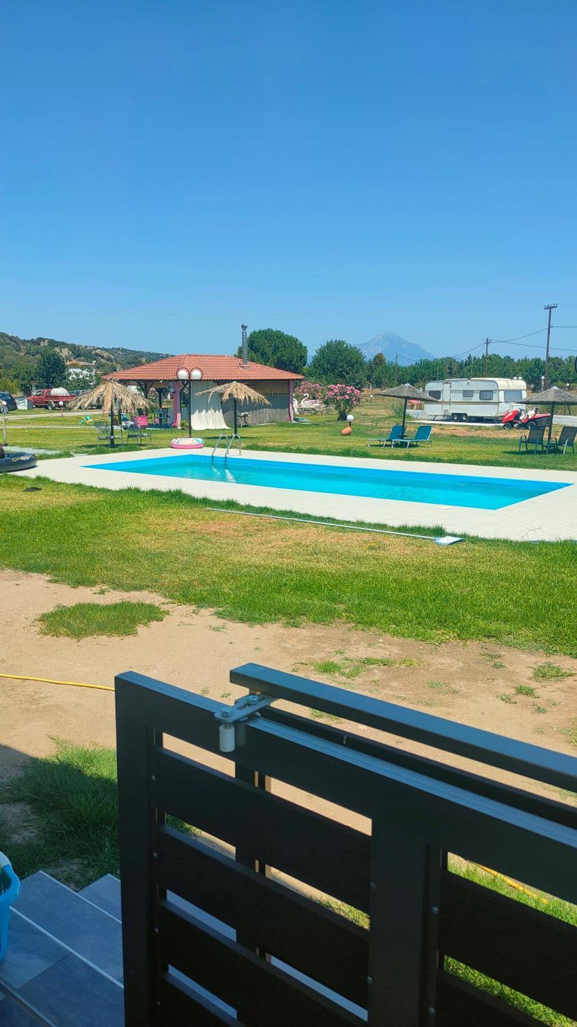Vigla Summer House! Paralia Sikias エクステリア 写真